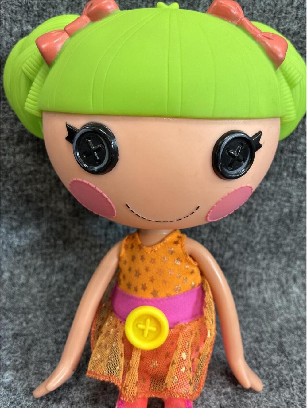 Lalaloopsy Doll Dyna Might 13" Plastic Doll With Green Hair - Picture 3 of 6